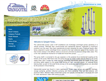 Tablet Screenshot of gangotripump.com